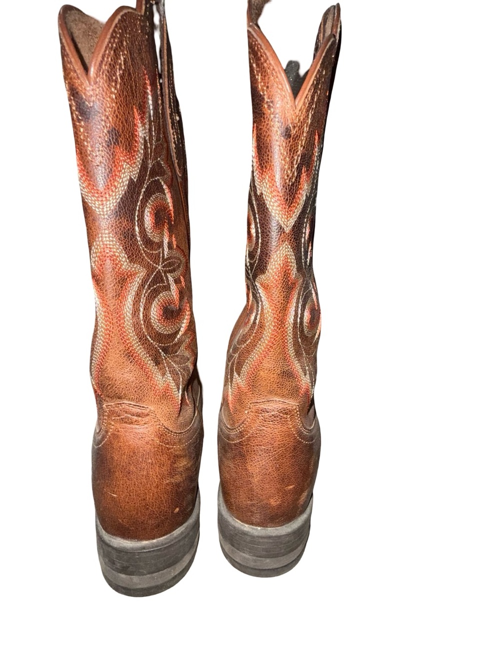 Ariat Women's Breakout Western Leather Boots - Rustic Brown - Picture 6 of 12